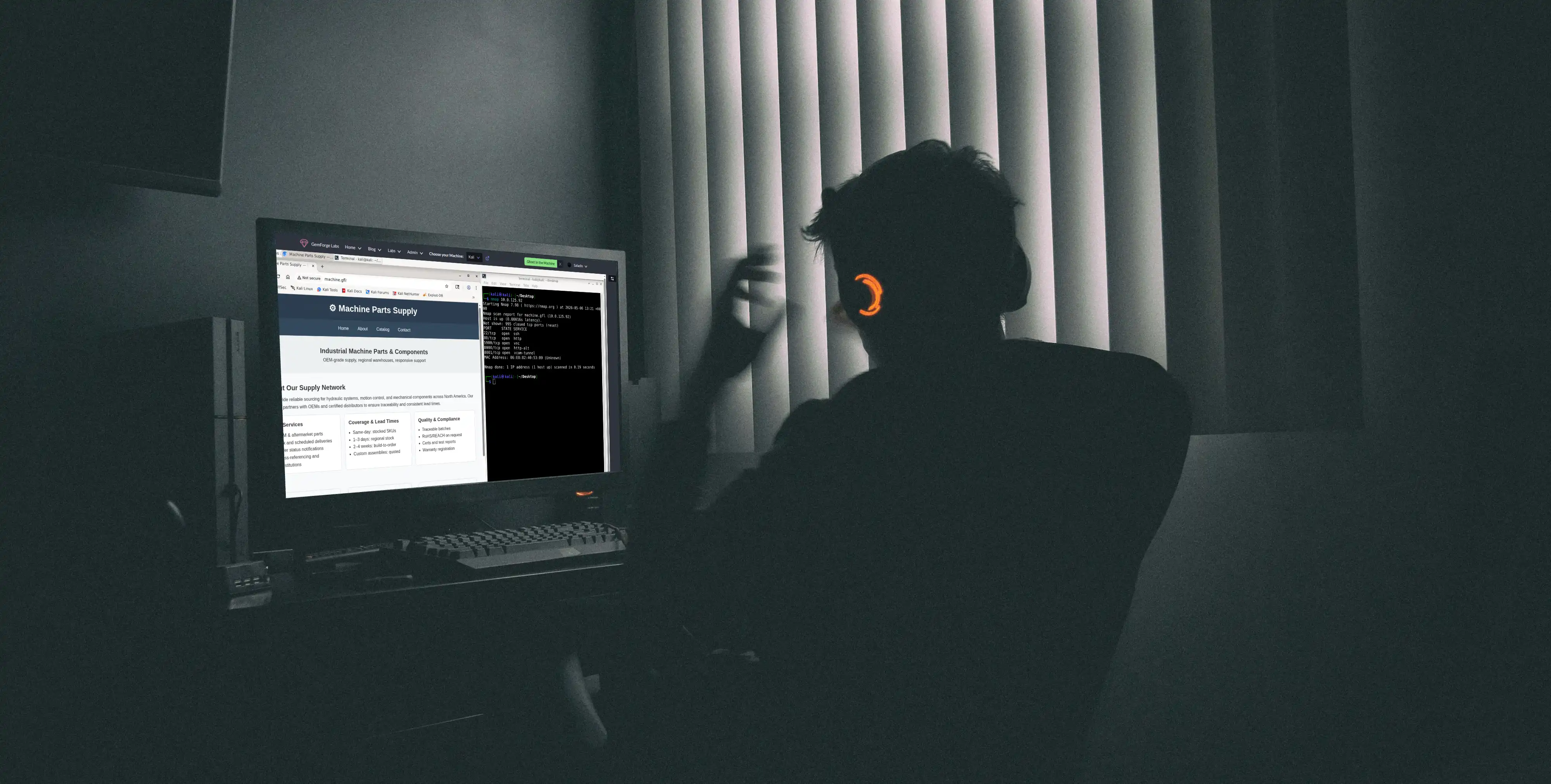Screenshot of GemForge Labs UI