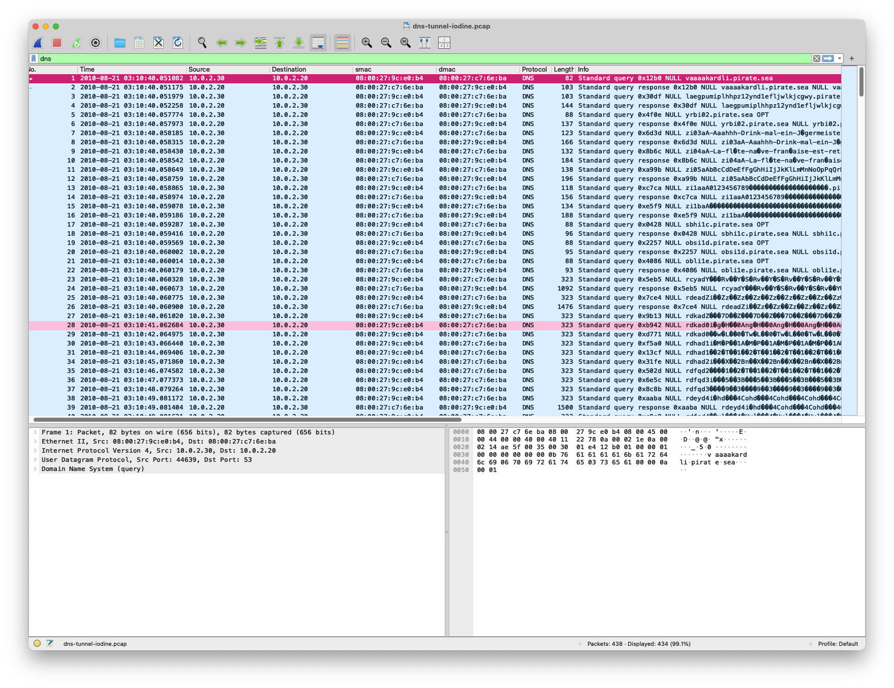 Wireshark PCAP