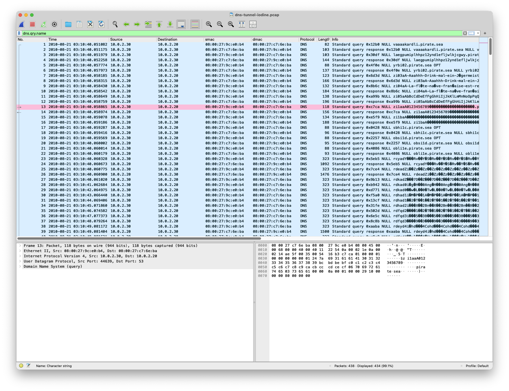 Wireshark PCAP