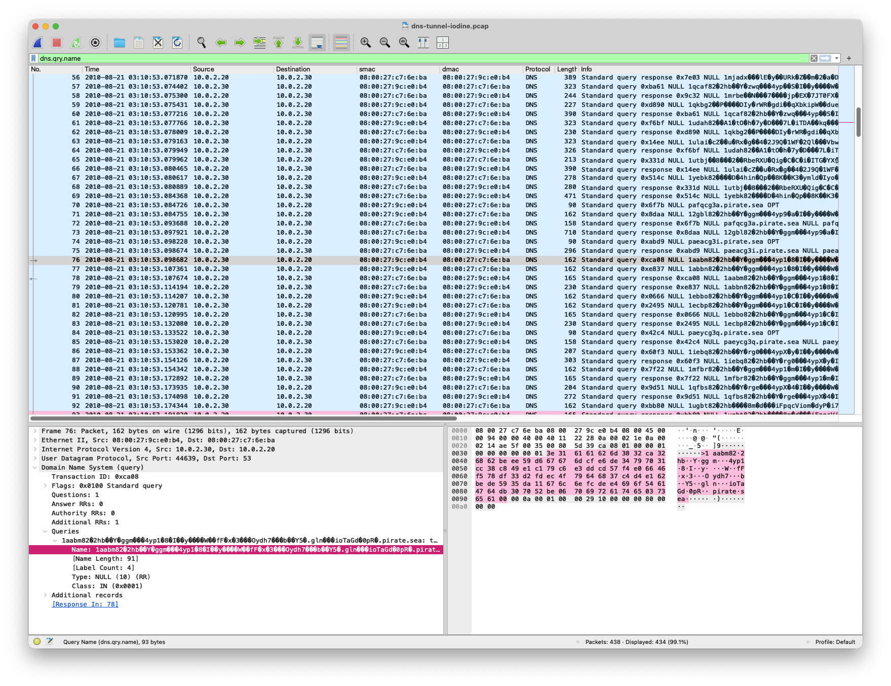 Wireshark PCAP