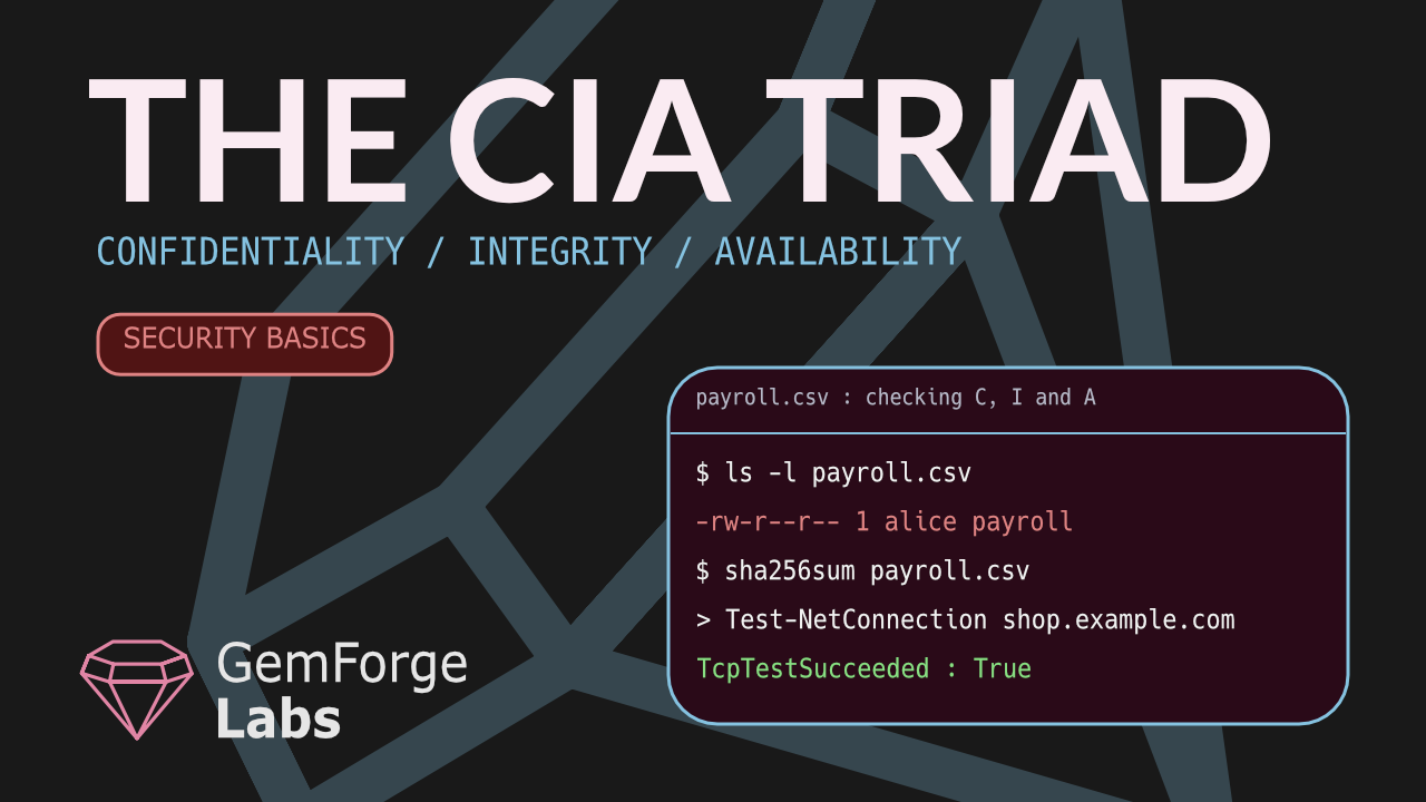 What Is the CIA Triad? Confidentiality, Integrity and Availability Explained Banner-Bild